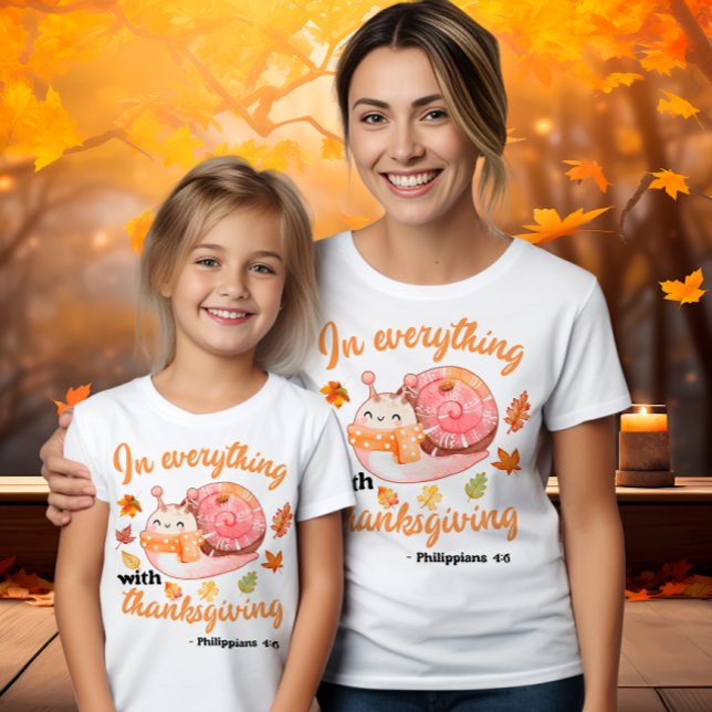 Thanksgiving Christian woman  T-Shirt (Creator Uploaded)