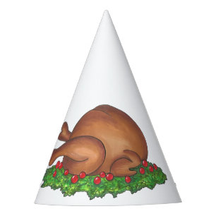 Thanksgiving Christmas Holiday Turkey Day Dinner Party Hat