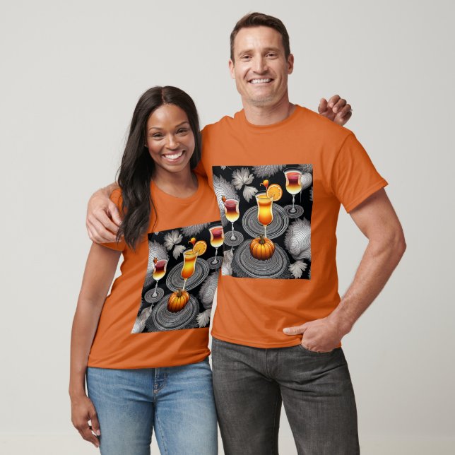 Thanksgiving Cocktails T-Shirt (Unisex)