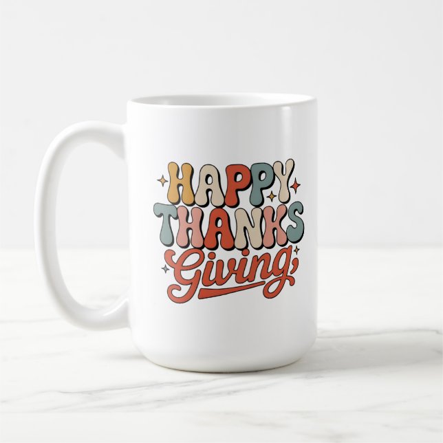 THANKSGIVING COFFEE MUG (Left)