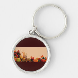 Thanksgiving/Cornucopia Key Ring