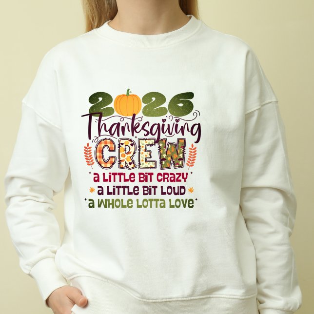 Thanksgiving Crew 2026 Shirt | Family Fall Sweatsh (Thanksgiving Crew 2026 Shirt | Family Fall Sweatsh)