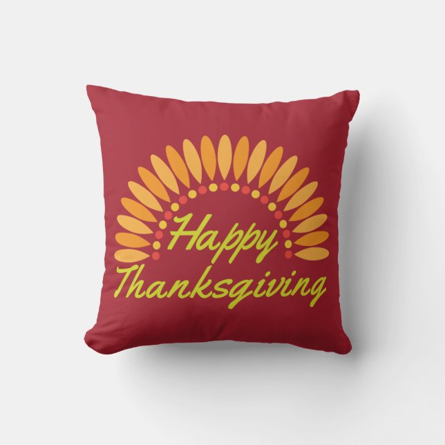 Thanksgiving Cushion (Front)