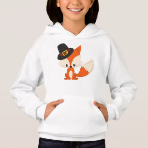 Thanksgiving, Cute Fox, Pilgrim Fox, Pilgrim Hat