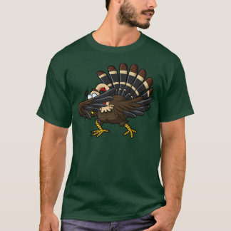 Thanksgiving Dabbing Turkey Dab Humour Dance T-Shirt