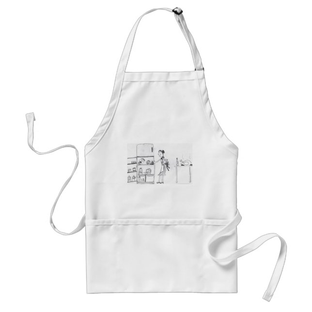 Thanksgiving Dark Humour Standard Apron (Front)
