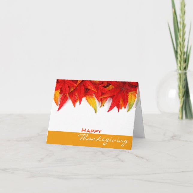 Thanksgiving Day Card (Front)