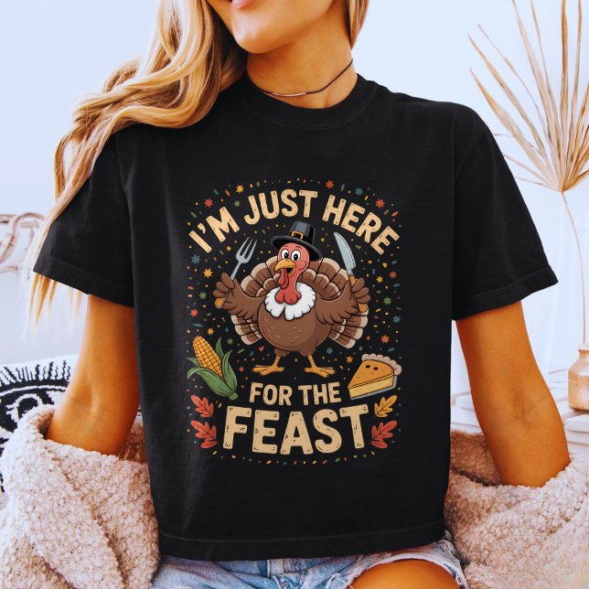 Thanksgiving Day Funny Turkey T-Shirt (Creator Uploaded)