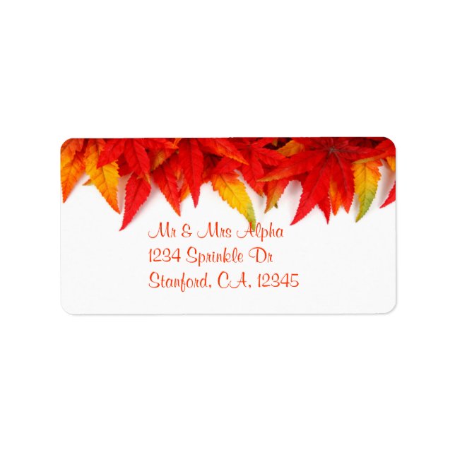 Thanksgiving Day Label (Front)