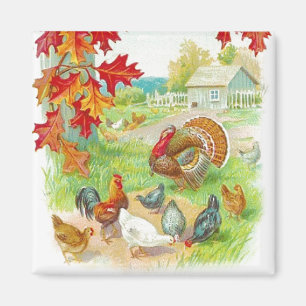 Thanksgiving Day Magnet