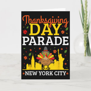 Thanksgiving Day Parade New York City  Card
