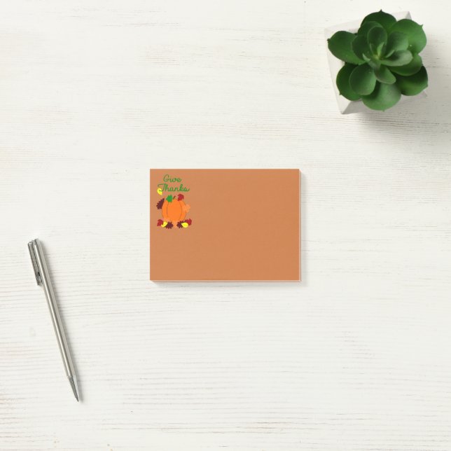 Thanksgiving Day Post-it Notes (Office)