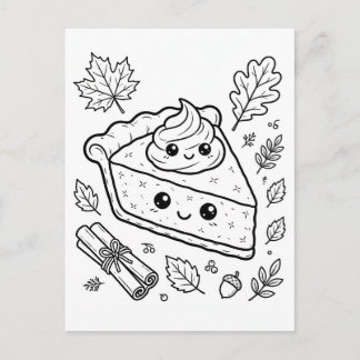 Thanksgiving designs holiday postcard