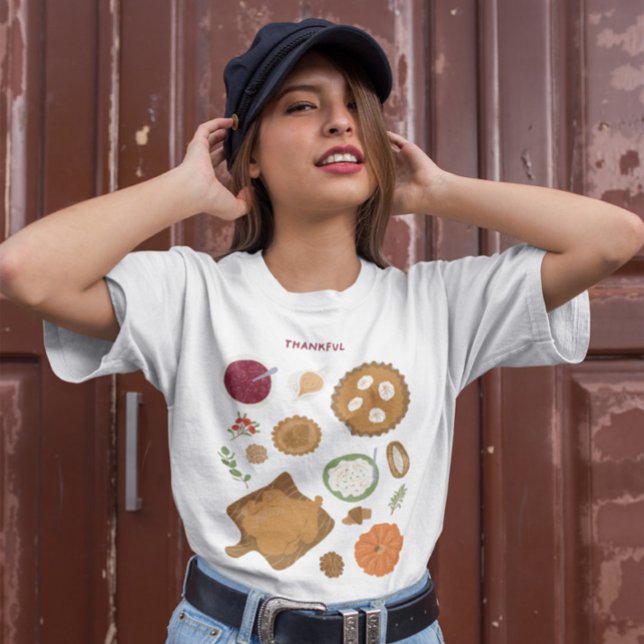 Thanksgiving Dinner Autumn T-Shirt (Creator Uploaded)