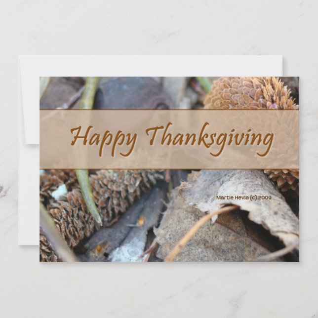 Thanksgiving Dinner Invitation (Front)