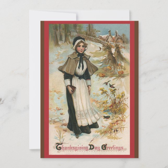 Thanksgiving Dinner Invitation (Front)