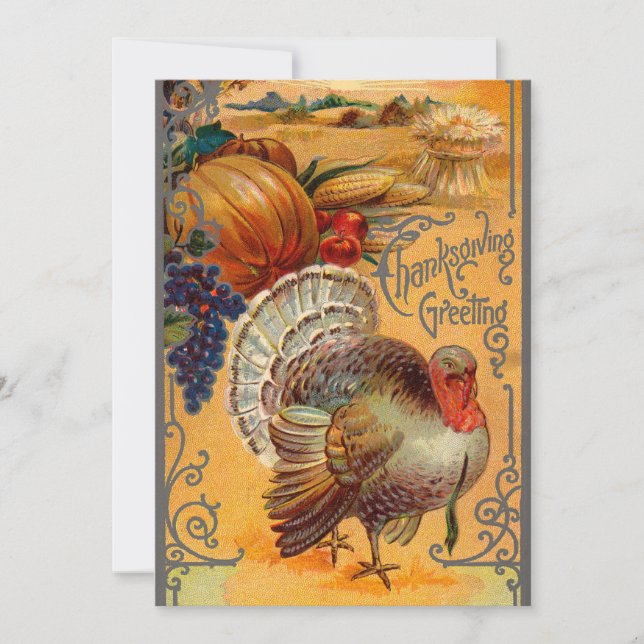 Thanksgiving Dinner Invitations (Front)