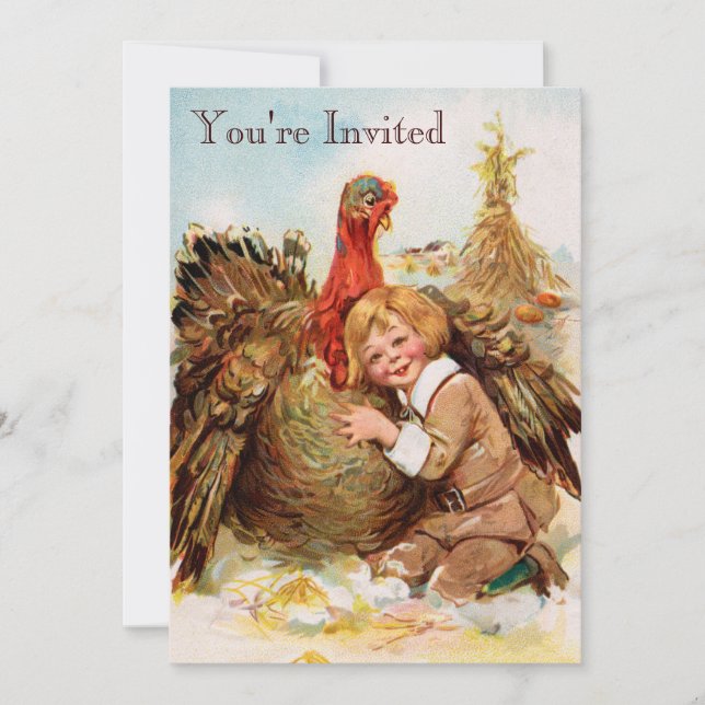 Thanksgiving Dinner Invitations (Front)