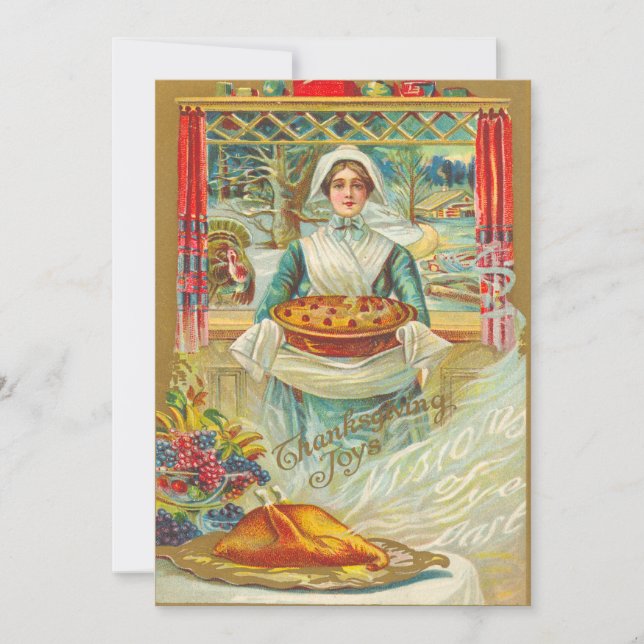 Thanksgiving Dinner Invitations (Front)