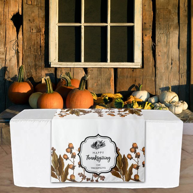 Thanksgiving Dinner Party Buffet Table Runner Tapestry (Thanksgiving Dinner Party Buffet Table Runner Tapestry)