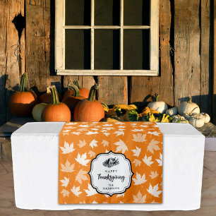 Thanksgiving Dinner Party Buffet Table Runner Tapestry