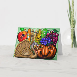 Thanksgiving Dinner Party Card