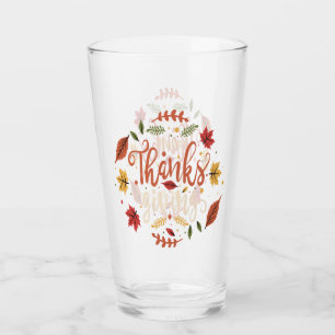 Thanksgiving Dinner Party Family Holidays gifts  Glass