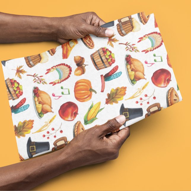 Thanksgiving Dinner Turkey  Tissue Paper (Creator Uploaded)