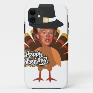 thanksgiving donald trump turkey Case-Mate iPhone case