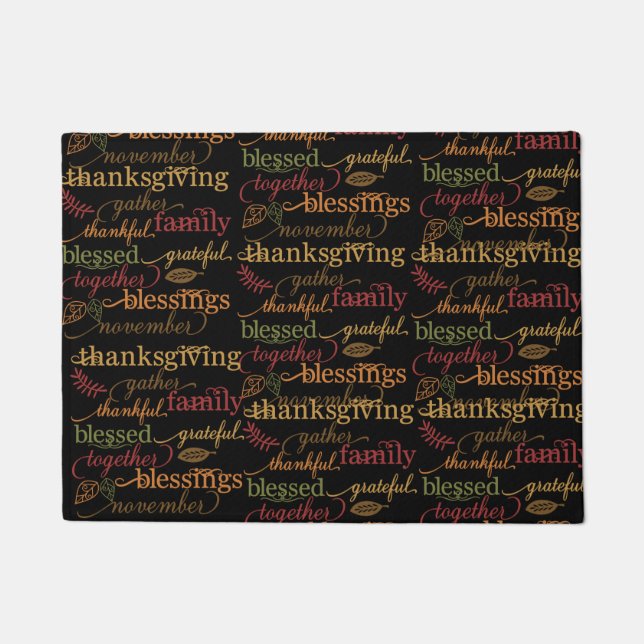 Thanksgiving Doormat (Front)