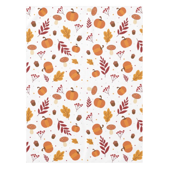 Thanksgiving Elements Tablecloth (Front)
