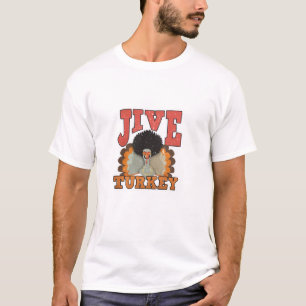 Thanksgiving & Fall Apparel, Jive Turkey - Retro 1 T-Shirt