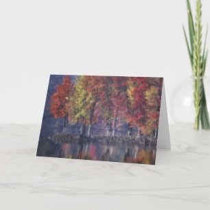 Thanksgiving — Fall Colours Holiday Card