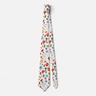 Thanksgiving Fall Colours Holiday Themed Tie