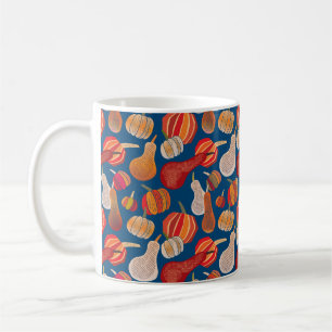 Thanksgiving. Fall. illustration with pumpkin. Coffee Mug