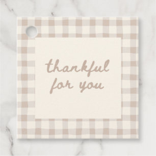 Thanksgiving Favor Gift Tag