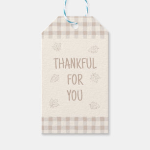 Thanksgiving Favor Gift Tag