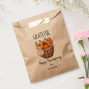 Thanksgiving Favour Bags