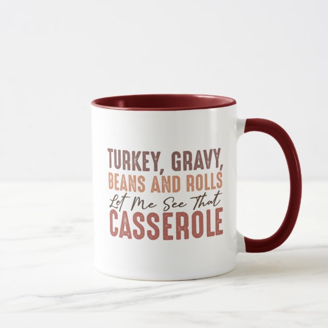 Thanksgiving Feast Mug (Right)