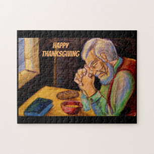 THANKSGIVING FIRST AMERICAN JIGSAW PUZZLE