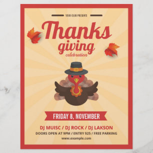 Thanksgiving Flyer template