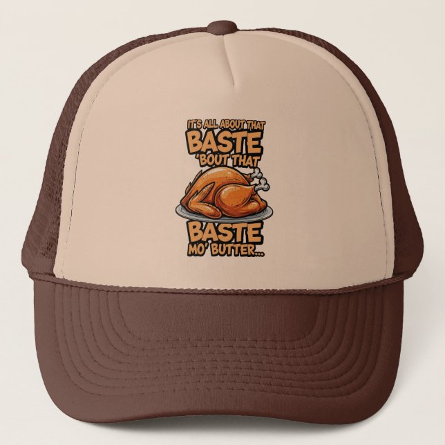 Thanksgiving Foam Trucker Hat (Front)