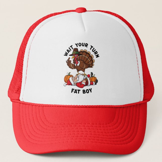 Thanksgiving Foam Trucker Hat (Front)