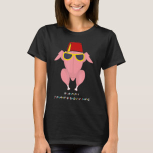 Thanksgiving  For Friends  Turkey Head T-Shirt