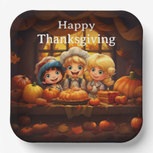 Thanksgiving for Kids 25 Paper Plate