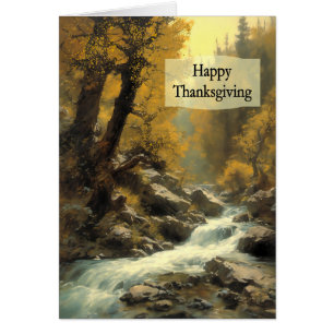 Thanksgiving Forest and Stream 