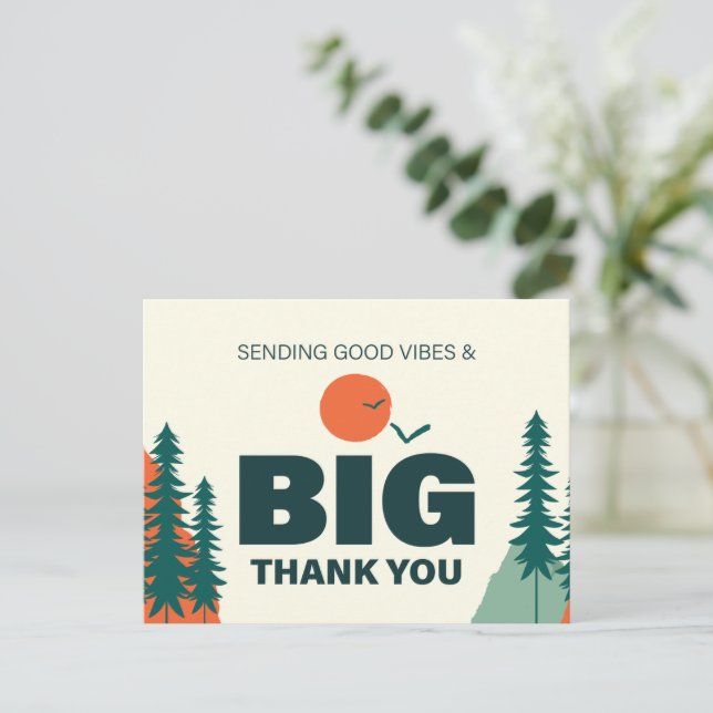 Thanksgiving/Friendsgiving PostCard (Standing Front)