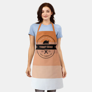 Thanksgiving Funny Turkey Personalised Apron