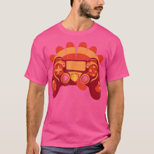 Thanksgiving Gamer Turkey Gaming Controller Kids B T-Shirt