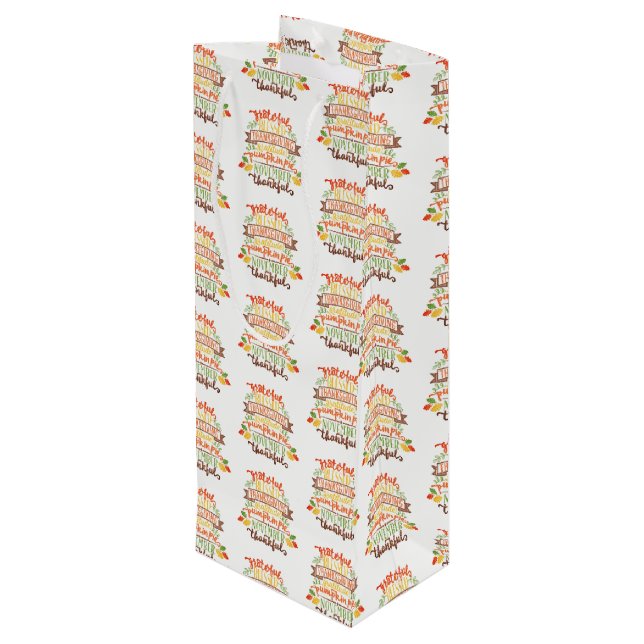 Thanksgiving Gift Bag (Back Angled)